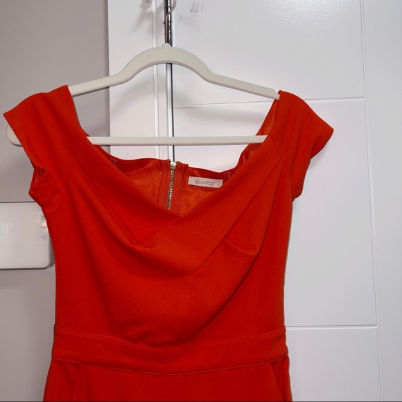 Red (orange) Jumpsuit - Picture 3 of 5